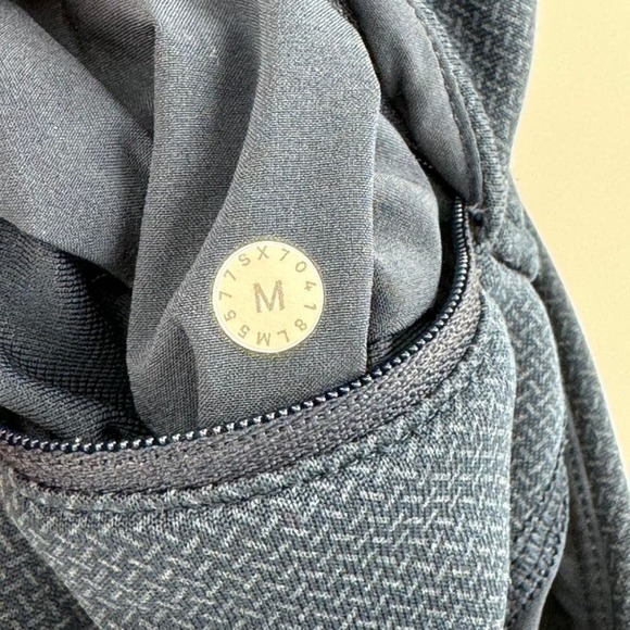 Lululemon Mens Grid Tech Pants Sweats Sz M Navy Blue - Picture 5 of 5